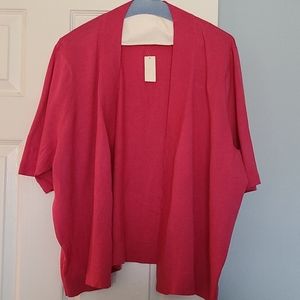 Talbots Short sleeve shrug